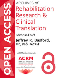 Archives of Physical Medicine and Rehabilitation