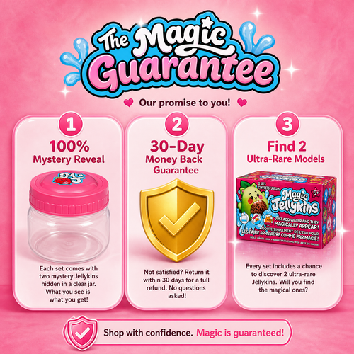 Magic Stuffys™ - Surprise Water-Reveal Squishy Plush Characters